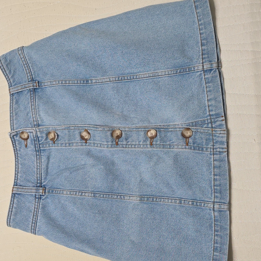 Sezane Savine Skirt Bleach - Size 8 - Picture 3 of 10